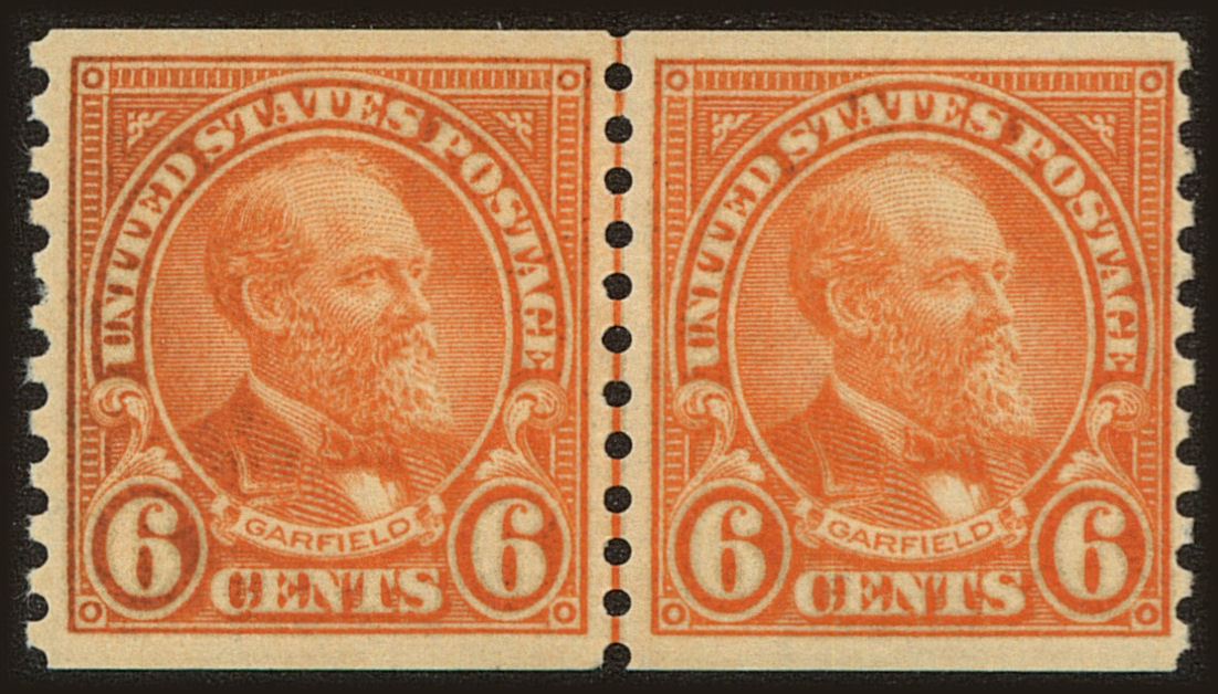 Front view of United States 723 collectors stamp