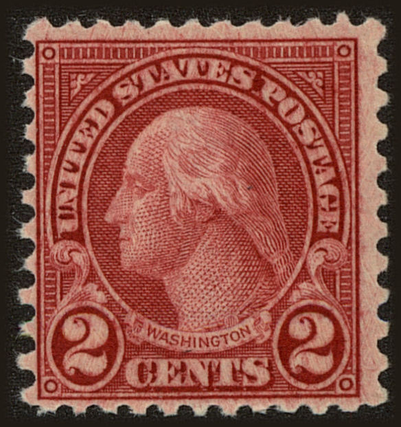 Front view of United States 579 collectors stamp