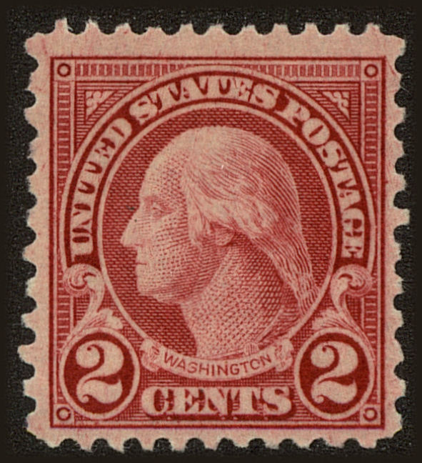 Front view of United States 579 collectors stamp