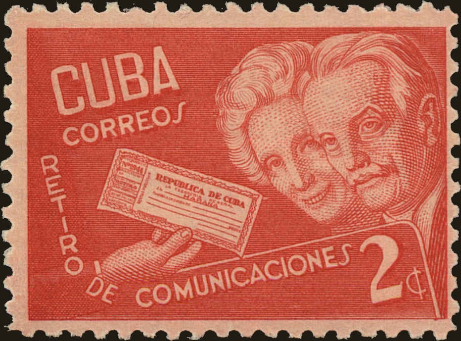 Front view of Cuba (Republic) 397 collectors stamp