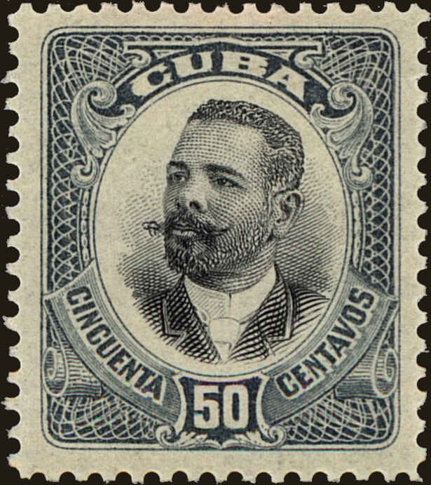 Front view of Cuba (Republic) 238 collectors stamp