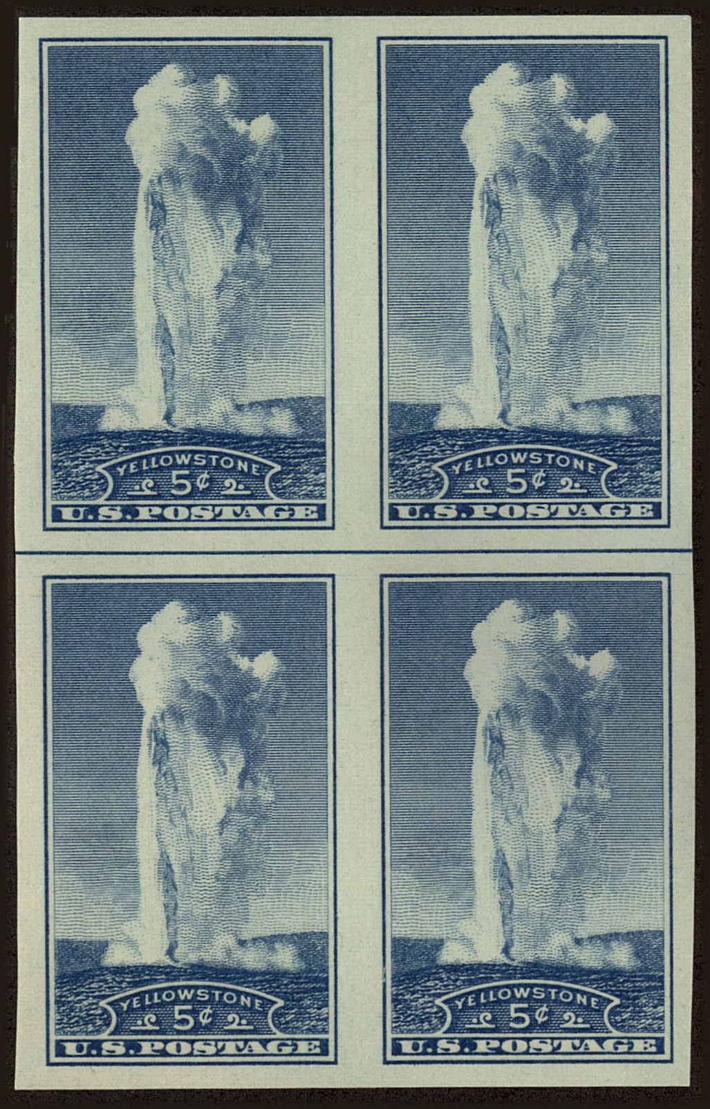 Front view of United States 760 collectors stamp