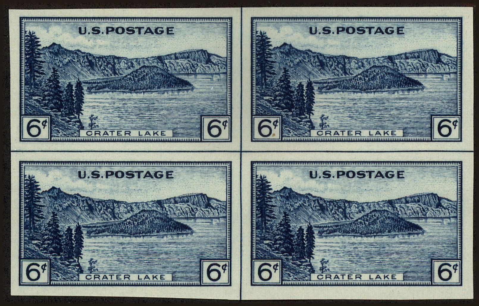 Front view of United States 761 collectors stamp