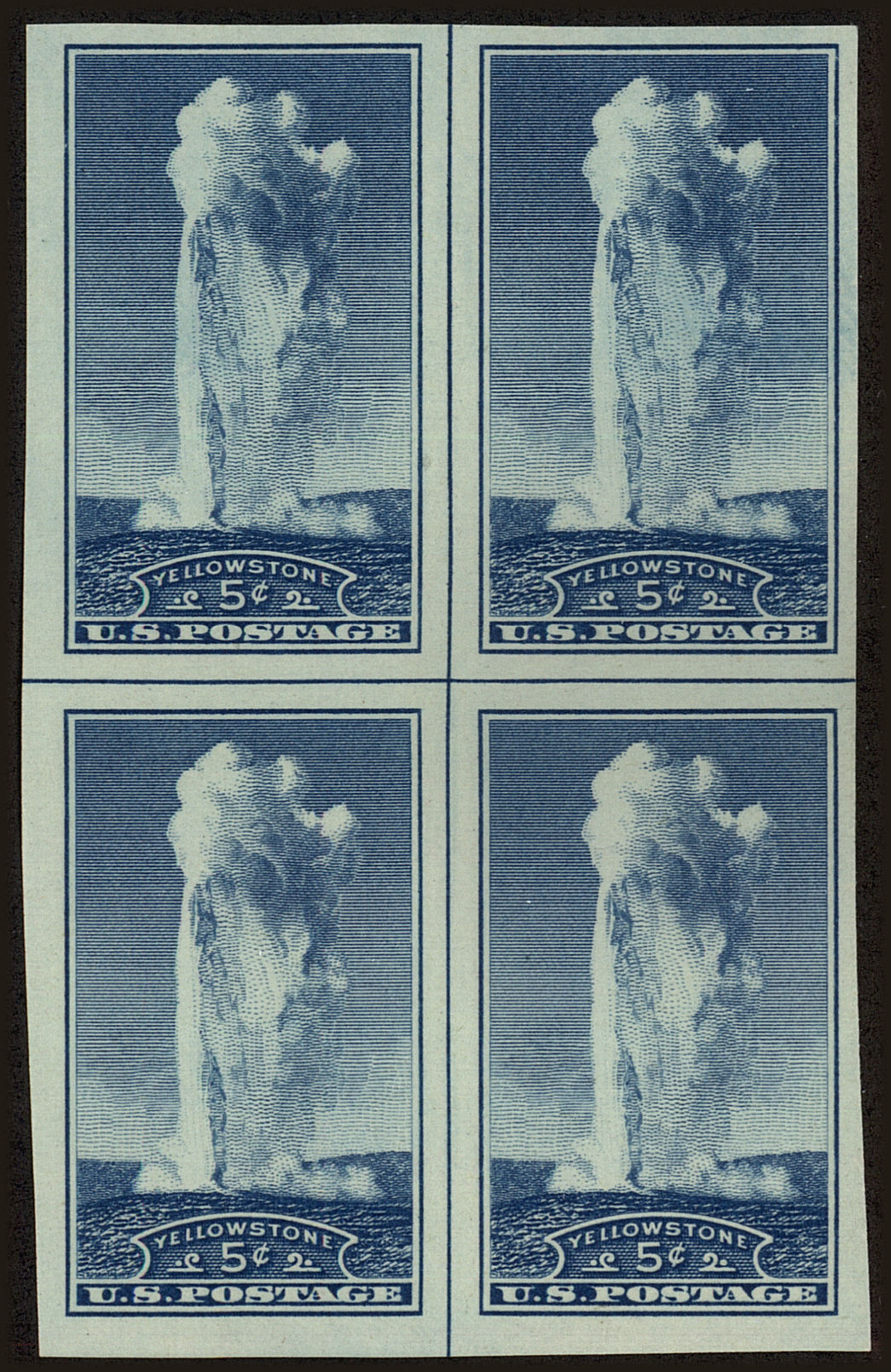 Front view of United States 760 collectors stamp