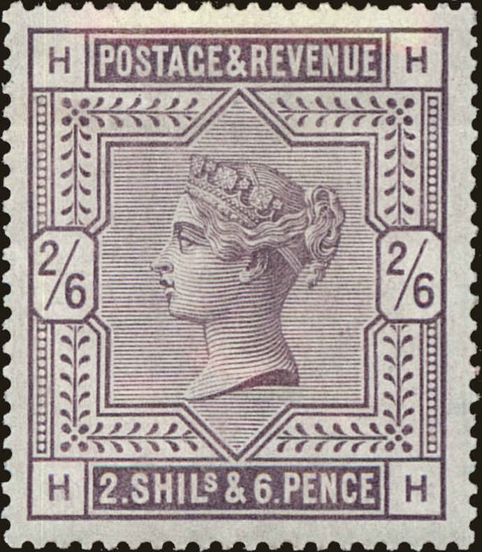 Front view of Great Britain 96 collectors stamp