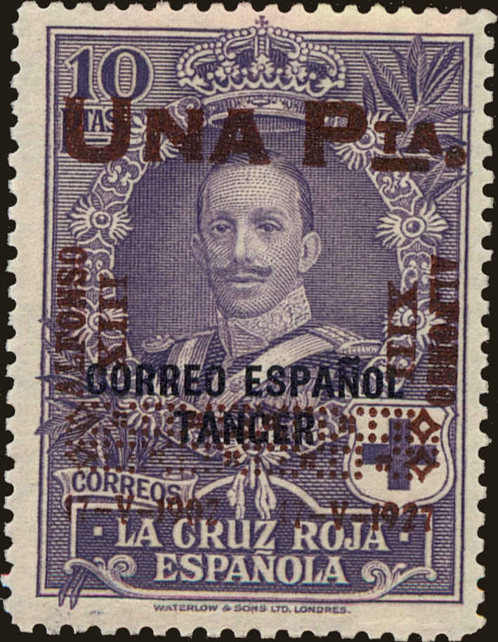 Front view of Spain B66 collectors stamp