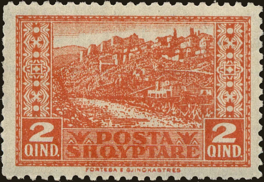 Front view of Albania 147 collectors stamp