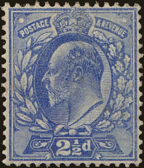 Front view of Great Britain 131 collectors stamp