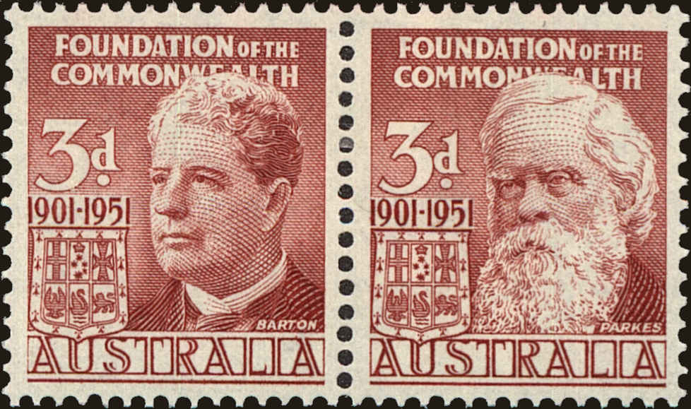 Front view of Australia 241a collectors stamp