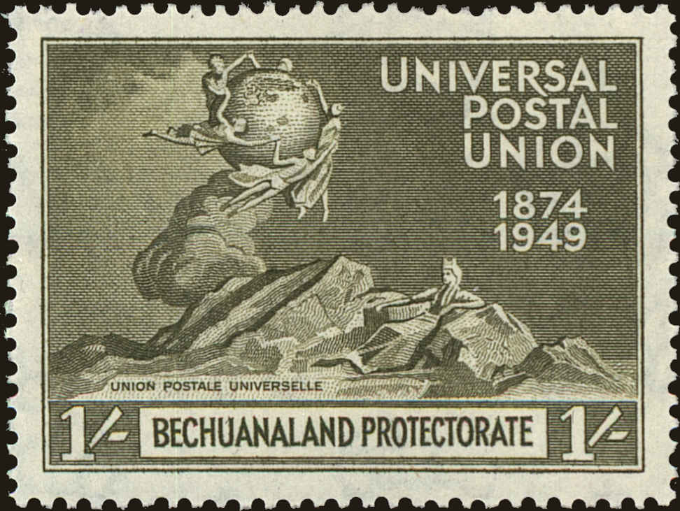 Front view of Bechuanaland Protectorate 152 collectors stamp