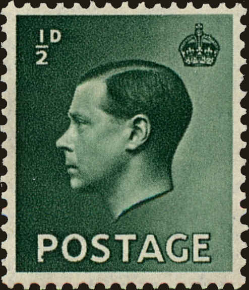 Front view of Great Britain 230 collectors stamp