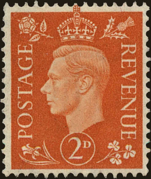 Front view of Great Britain 238 collectors stamp