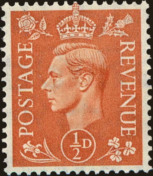 Front view of Great Britain 280 collectors stamp