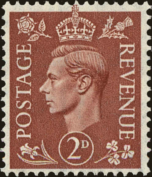 Front view of Great Britain 283 collectors stamp