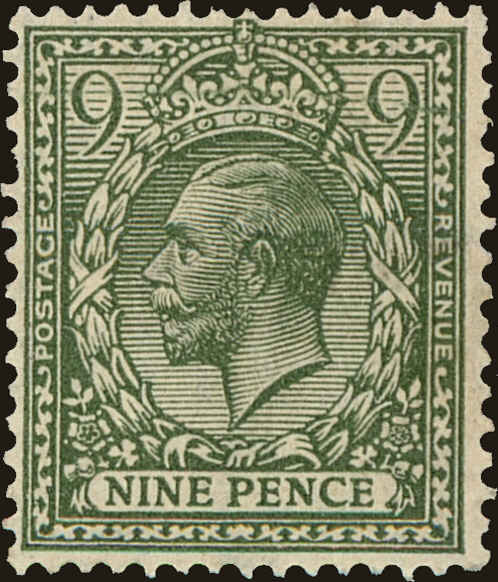 Front view of Great Britain 198 collectors stamp