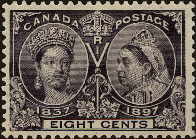 Front view of Canada 56 collectors stamp