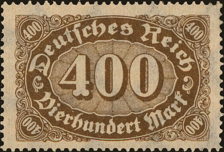 Front view of Germany 202 collectors stamp