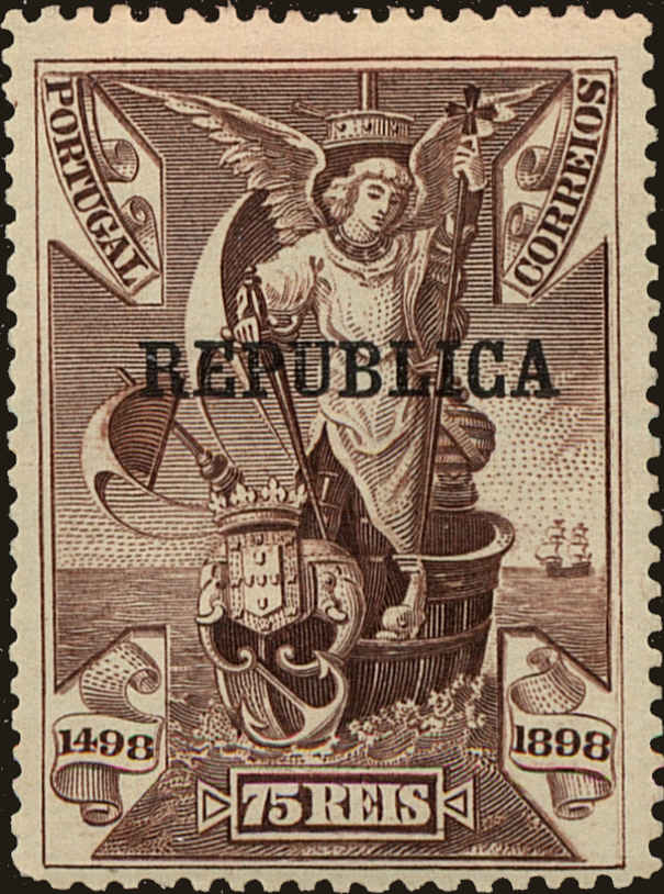 Front view of Portugal 189 collectors stamp