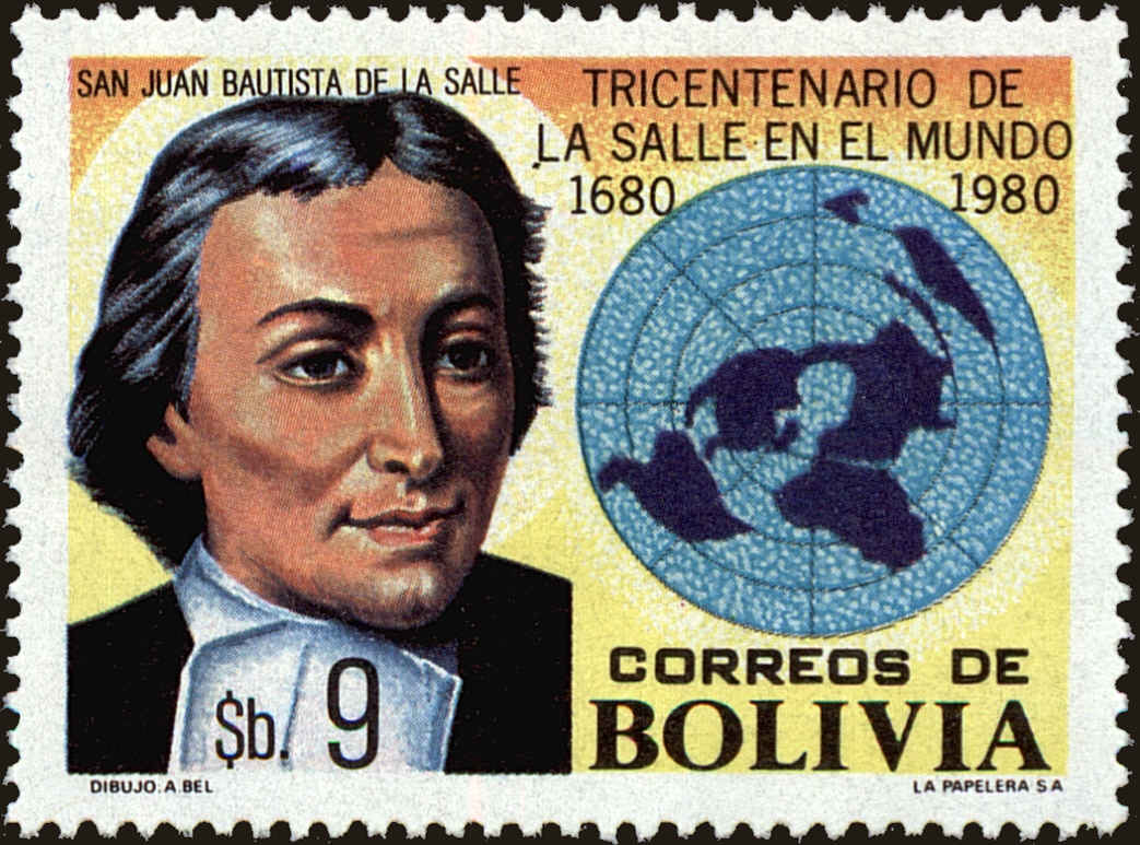 Front view of Bolivia 653 collectors stamp