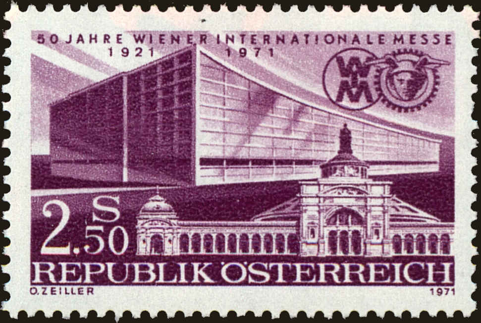 Front view of Austria 903 collectors stamp