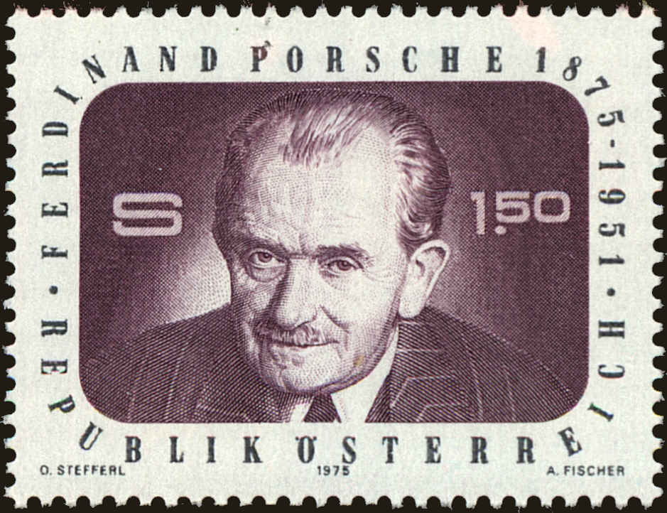 Front view of Austria 1020 collectors stamp