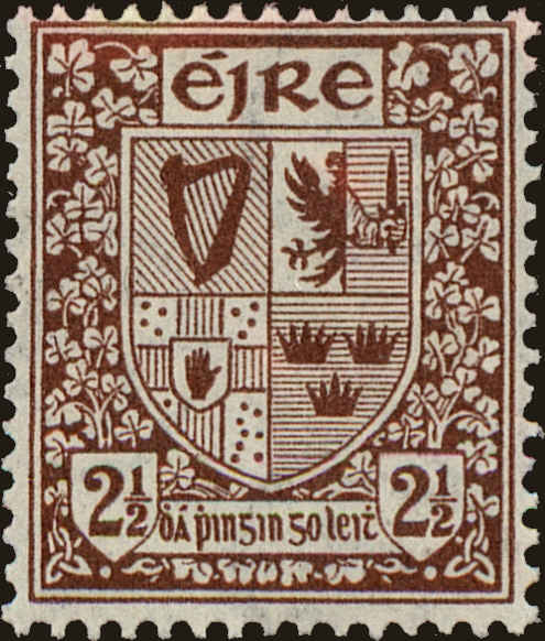 Front view of Ireland 69 collectors stamp