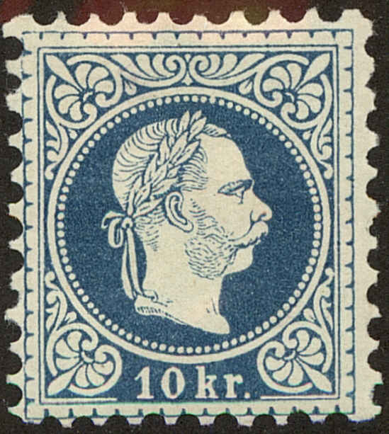 Front view of Austria 37 collectors stamp