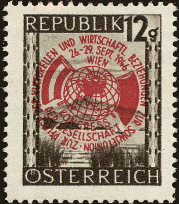 Front view of Austria 482 collectors stamp