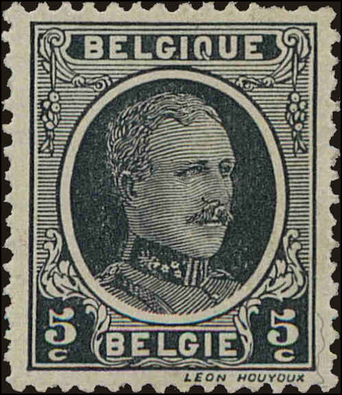 Front view of Belgium 147 collectors stamp