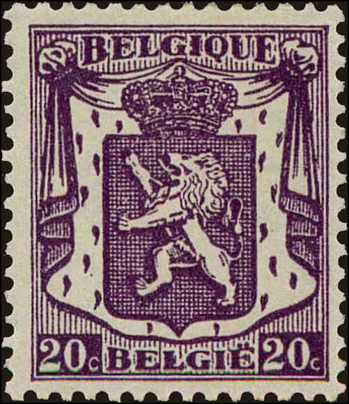 Front view of Belgium 269 collectors stamp
