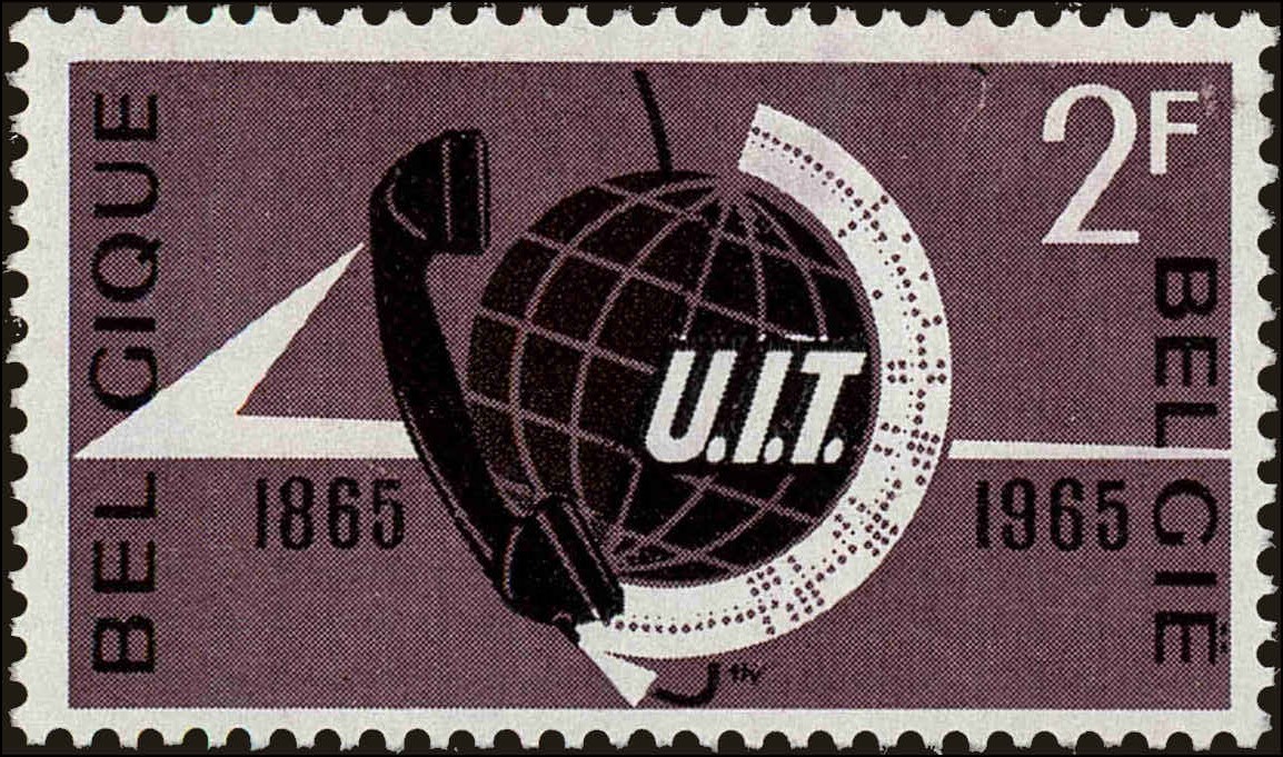 Front view of Belgium 630 collectors stamp
