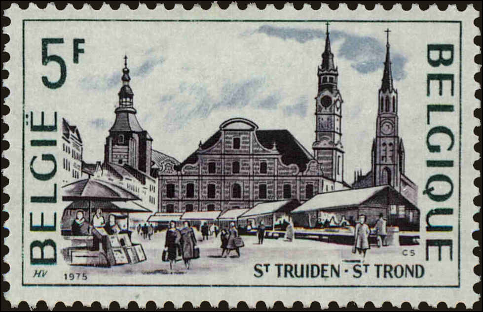 Front view of Belgium 927 collectors stamp