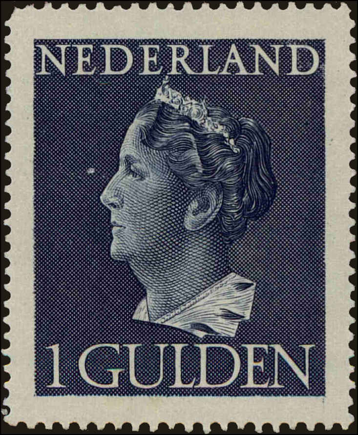 Front view of Netherlands 278 collectors stamp