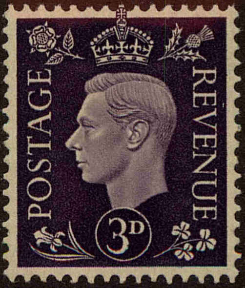 Front view of Great Britain 240 collectors stamp