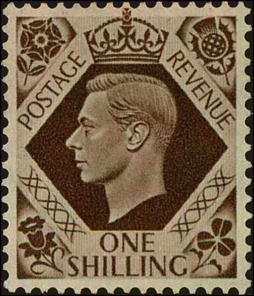 Front view of Great Britain 248 collectors stamp