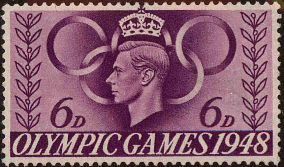 Front view of Great Britain 273 collectors stamp