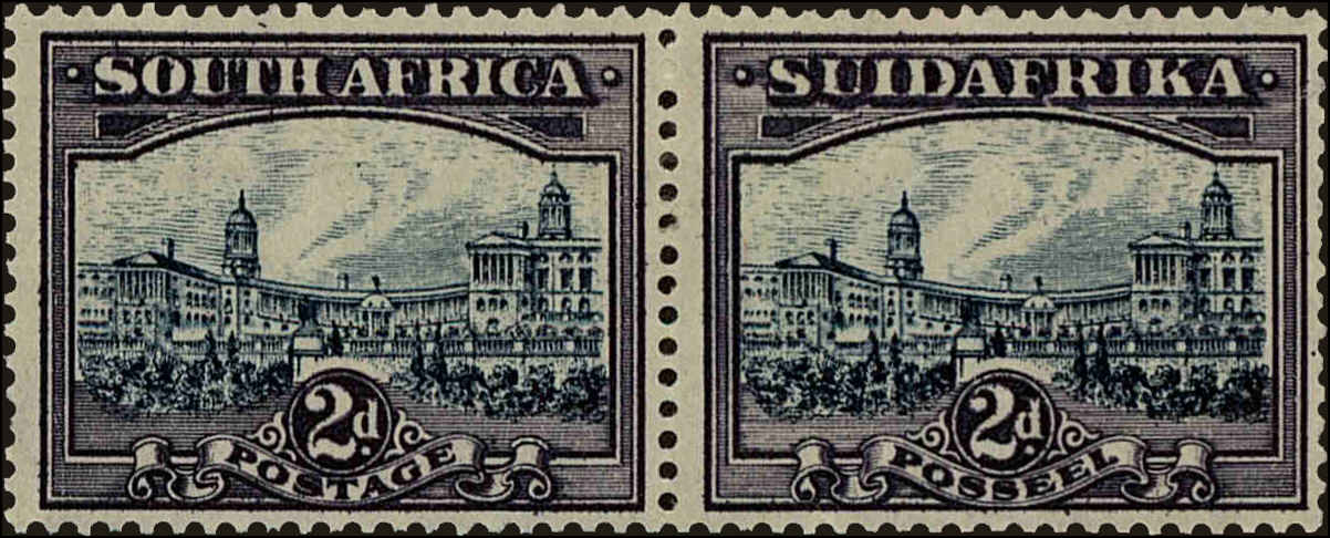 Front view of South Africa 37 collectors stamp