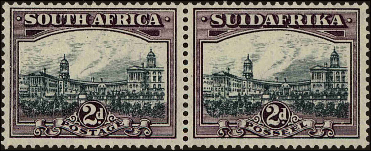 Front view of South Africa 53 collectors stamp