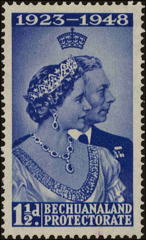 Front view of Bechuanaland Protectorate 147 collectors stamp