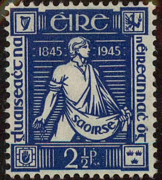Front view of Ireland 131 collectors stamp