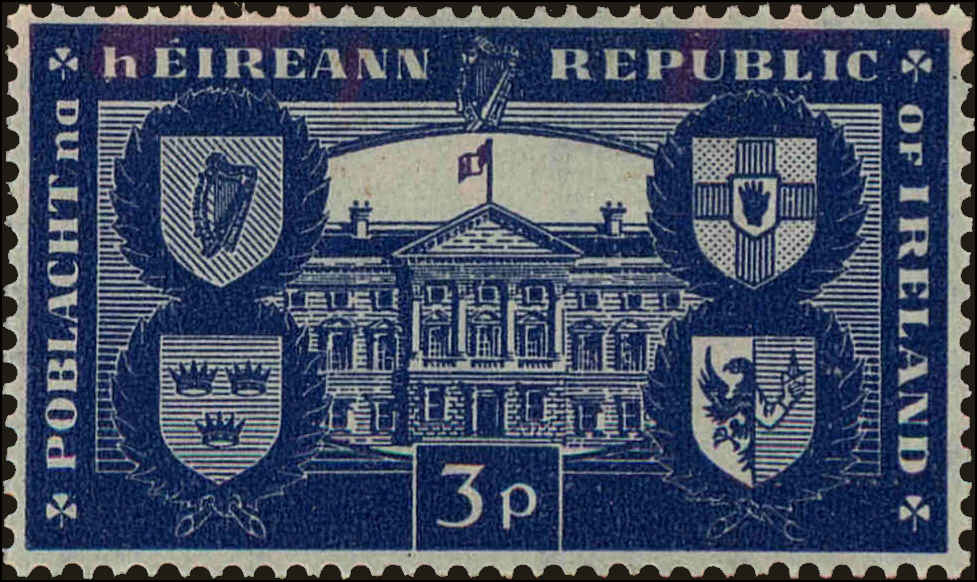Front view of Ireland 140 collectors stamp