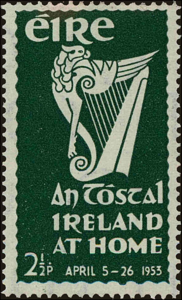 Front view of Ireland 147 collectors stamp