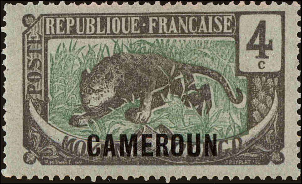 Front view of Cameroun (French) 149 collectors stamp