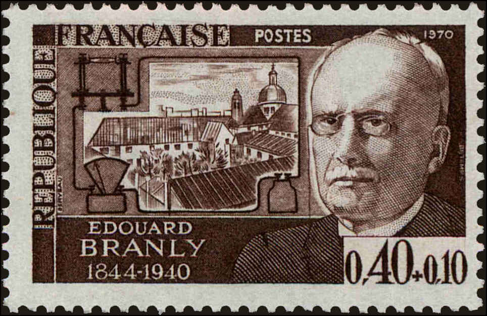 Front view of France B438 collectors stamp
