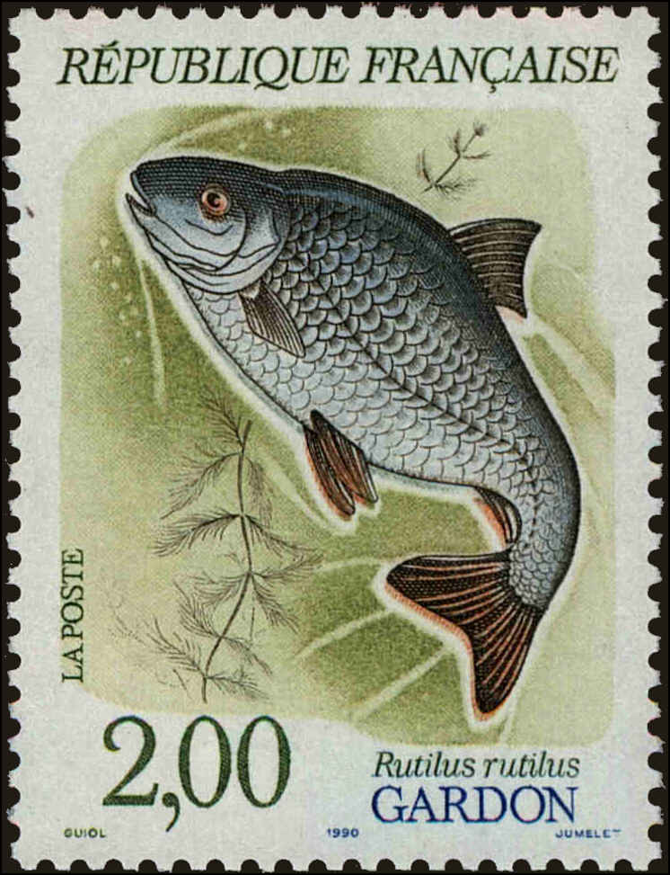 Front view of France 2227 collectors stamp