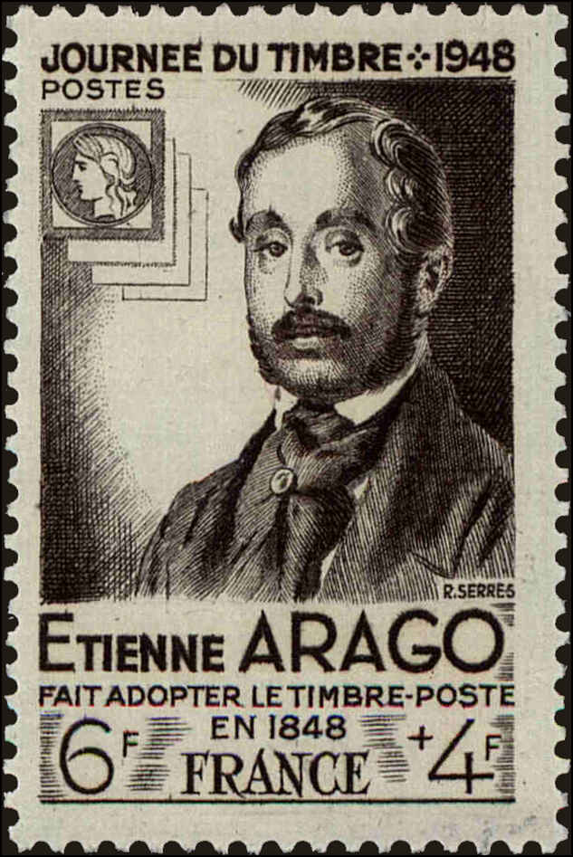 Front view of France B223 collectors stamp