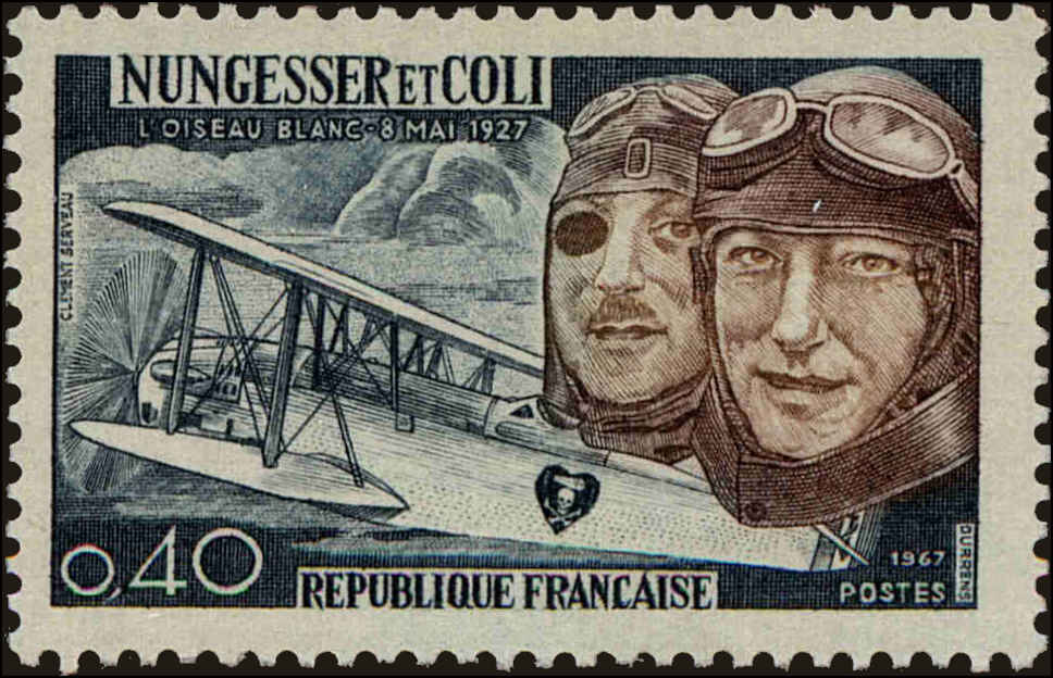 Front view of France 1181 collectors stamp