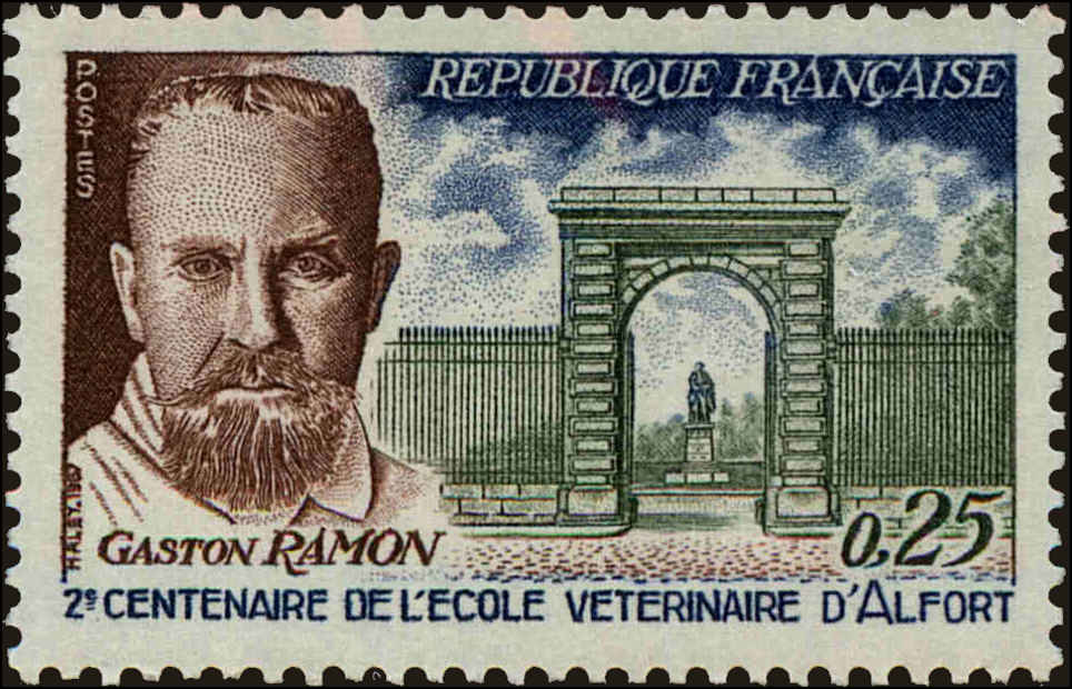 Front view of France 1183 collectors stamp