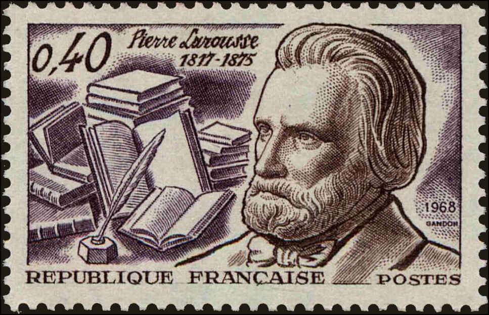 Front view of France 1213 collectors stamp