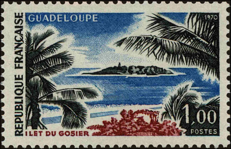Front view of France 1280 collectors stamp
